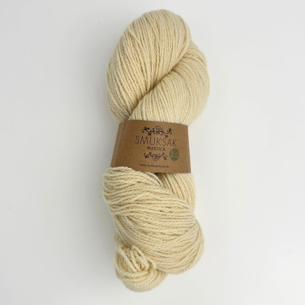 Rustica - Økologisk uld - Vanilla - 90001