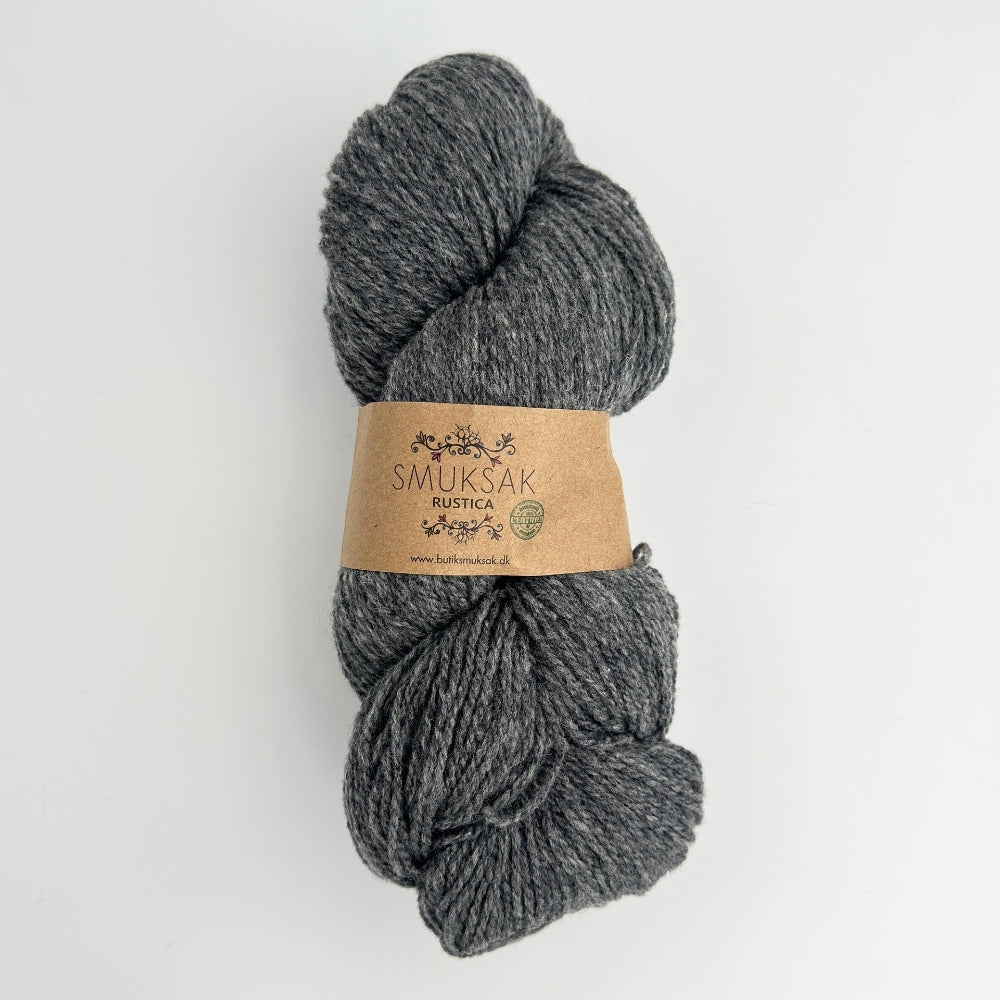 Rustica - Økologisk uld - Stone Grey Melange - 91270
