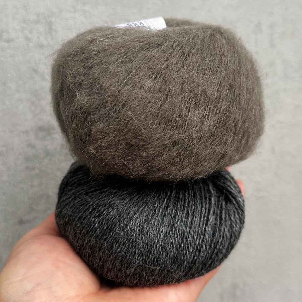 Smuksak Scarf - Strikkekit (Kimsa + Baby Alpaca)