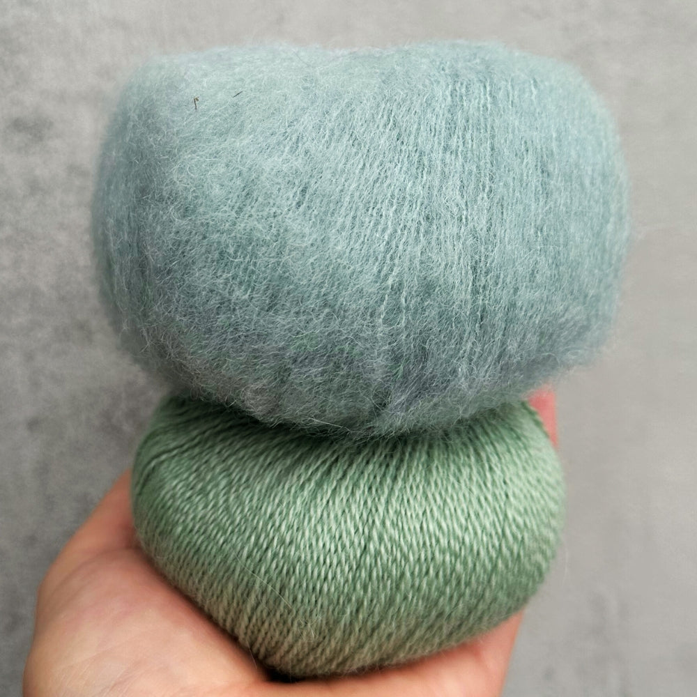 Smuksak Scarf - Strikkekit (Kimsa + Baby Alpaca)