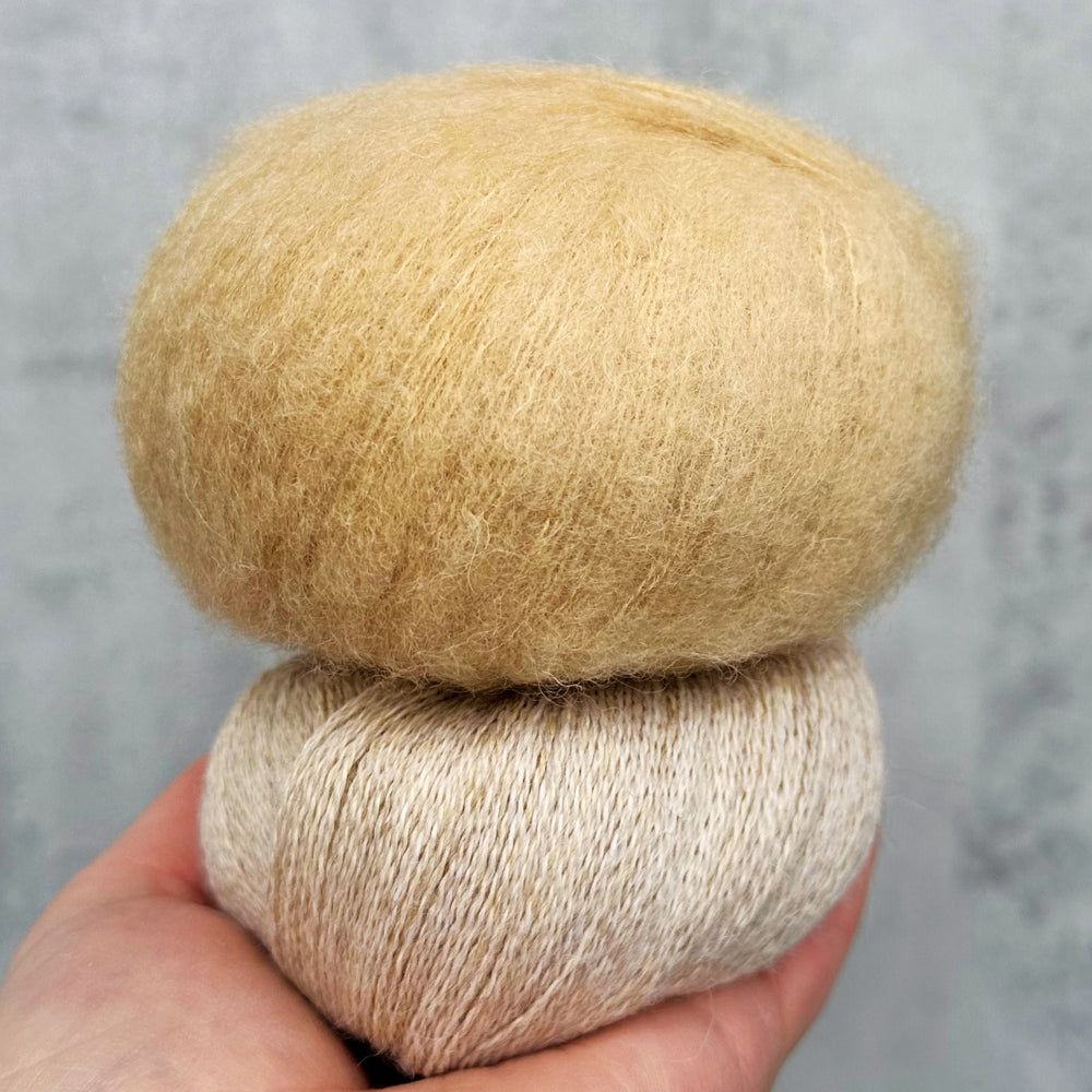 Smuksak Scarf - Strikkekit (Kimsa + Baby Alpaca)