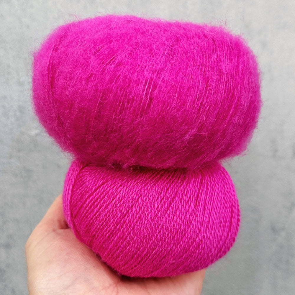 Smuksak Scarf - Strikkekit (Kimsa + Baby Alpaca)