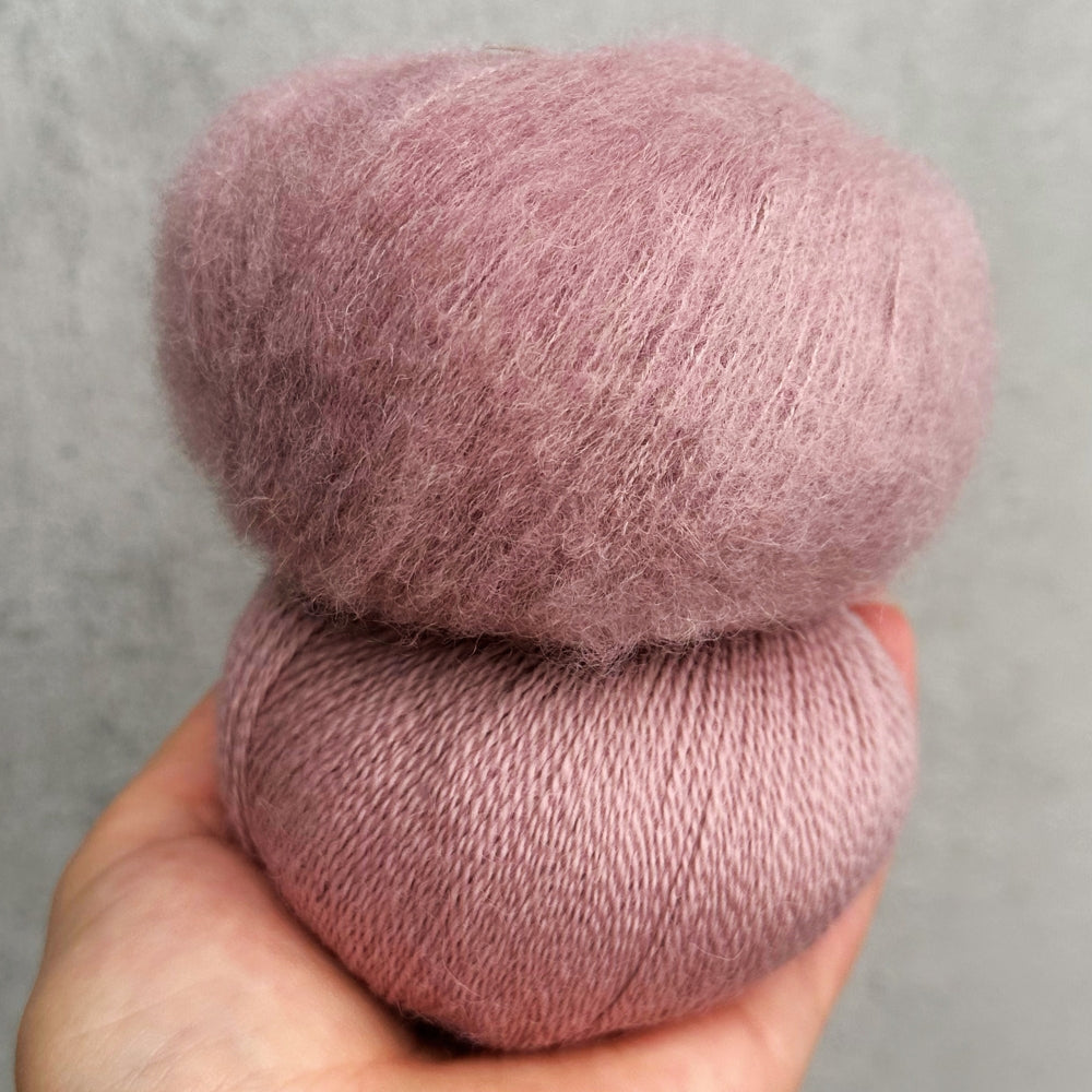 Smuksak Scarf - Strikkekit (Kimsa + Baby Alpaca)