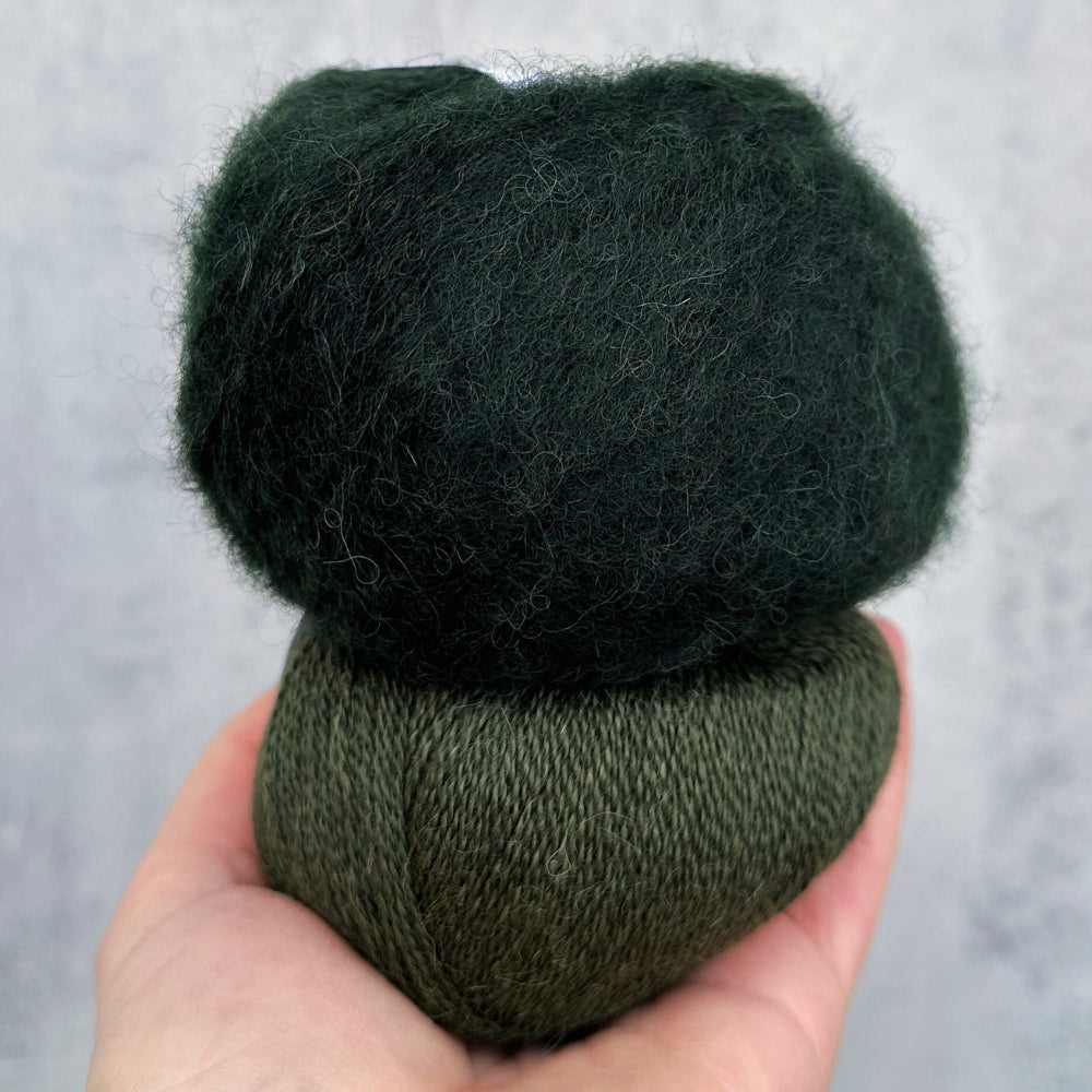 Smuksak Scarf - Strikkekit (Kimsa + Baby Alpaca)