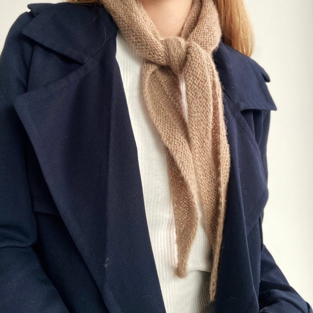 Smuksak Scarf - Strikkekit (Kimsa + Baby Alpaca)