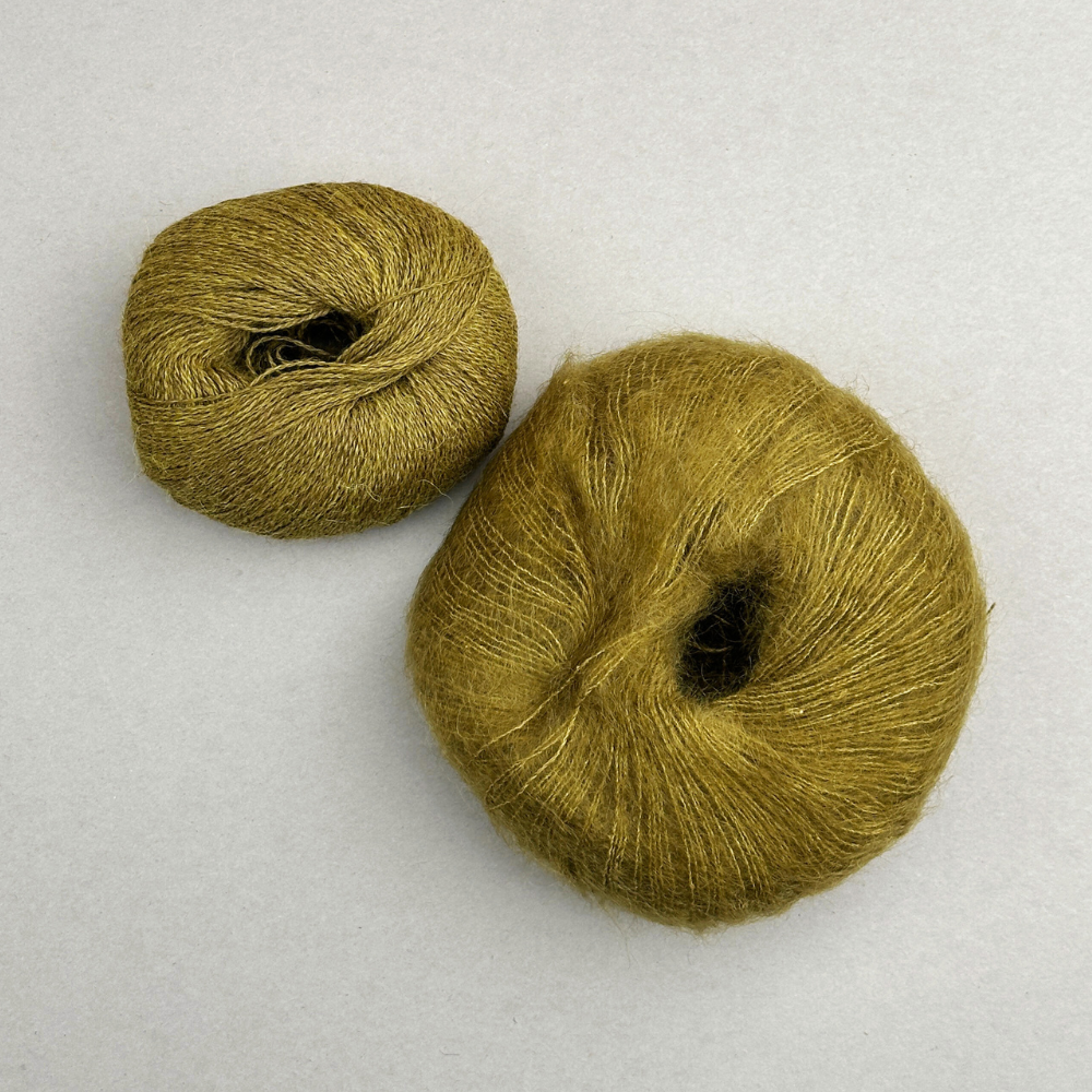 Smuksak Scarf - Strikkekit (Silk Mohair + Baby Alpaca)