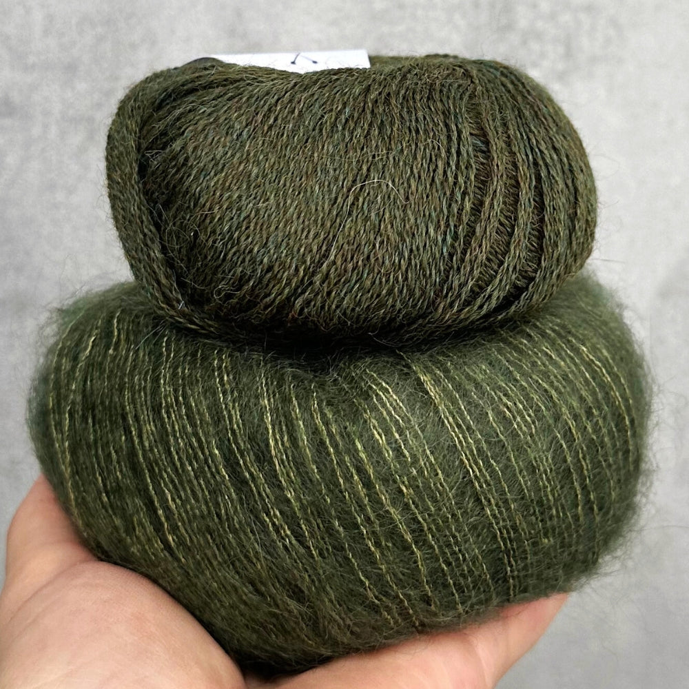 Smuksak Scarf - Strikkekit (Silk Mohair + Baby Alpaca)