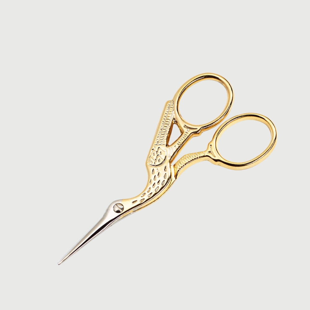 Storkesaks - 12 cm - Guld