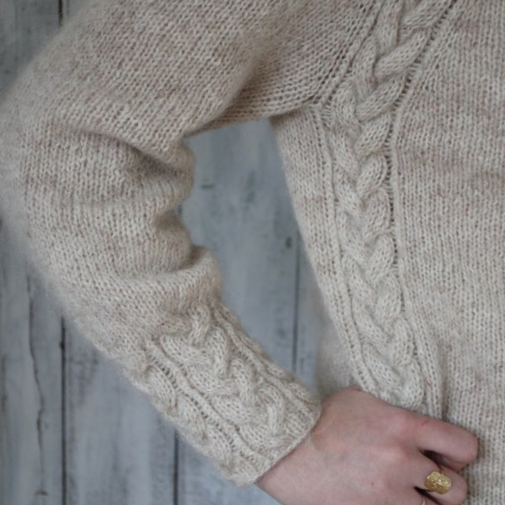 Winter Rose Sweater - Knitamore