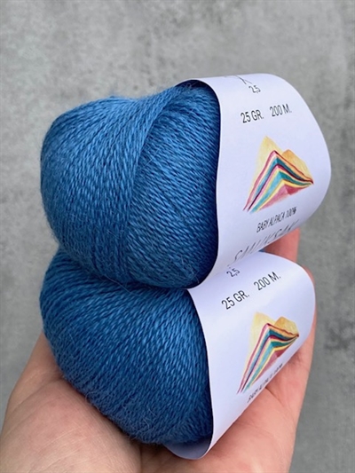 Baby Alpaca 100% - Malibu Blue - 3709