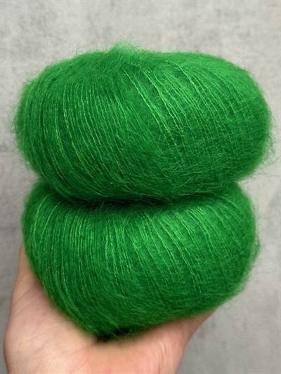 Silk Mohair - Glorious Green - A8536