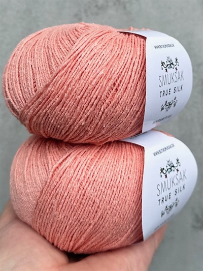 True Silk - 100% Silke - Just Peachy - SM30