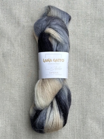 Opera - Håndfarvet Silk Mohair - Leonore 30933