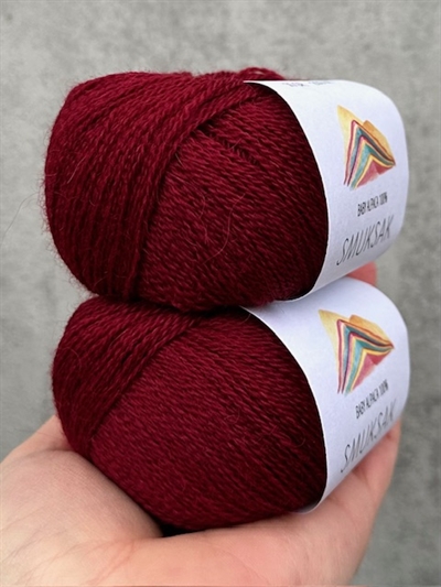 Baby Alpaca 100% - Dark Ruby - 6414